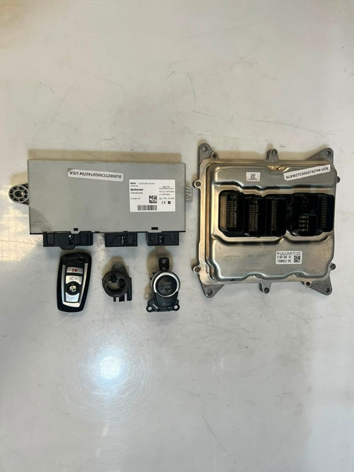 2016 BMW X3 F25 N20 28i/320i Motorsteuergerät ECU SET DME+CAS+SCHLÜSSEL 8664660