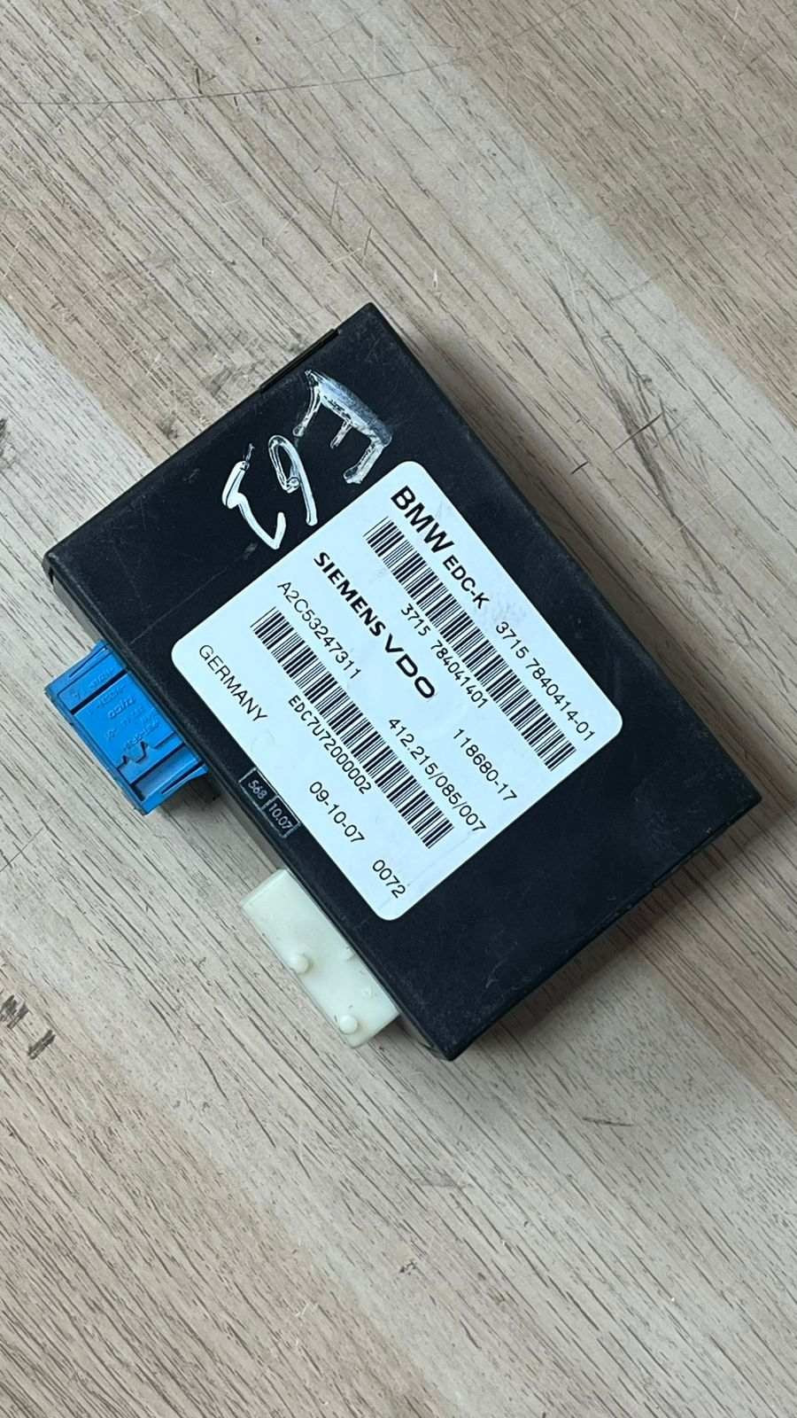 2008-13 BMW M3 Active Suspension Control Module 7840414  E9X M3, E60 E61 M5, E63