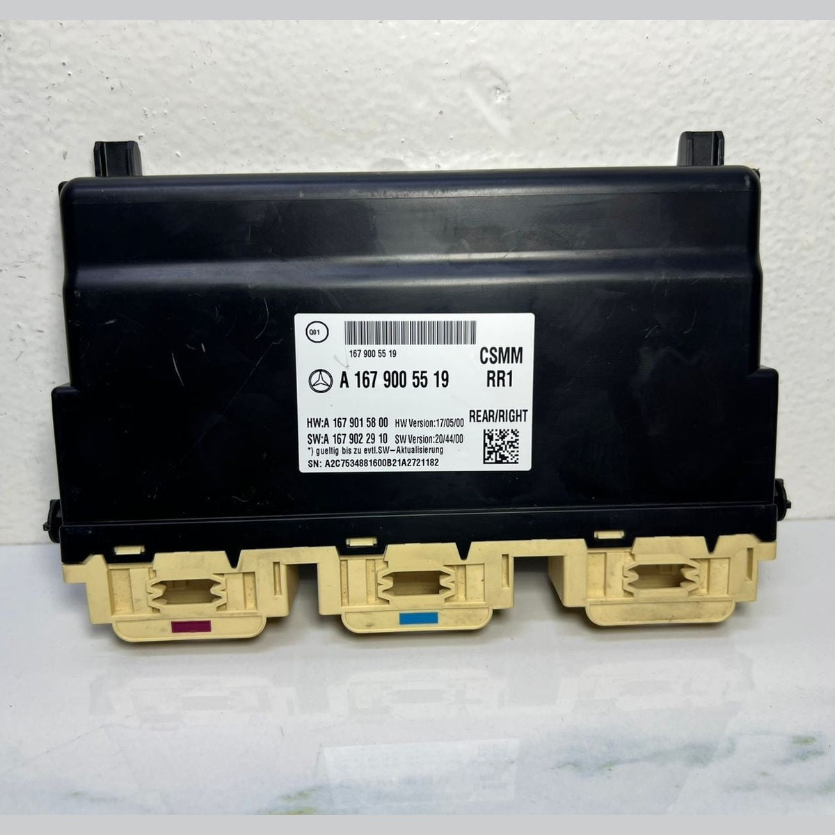 2019-2024 Mercedes W167 GLE Rear Right Side Seat Control Module A167 9005519 OEM