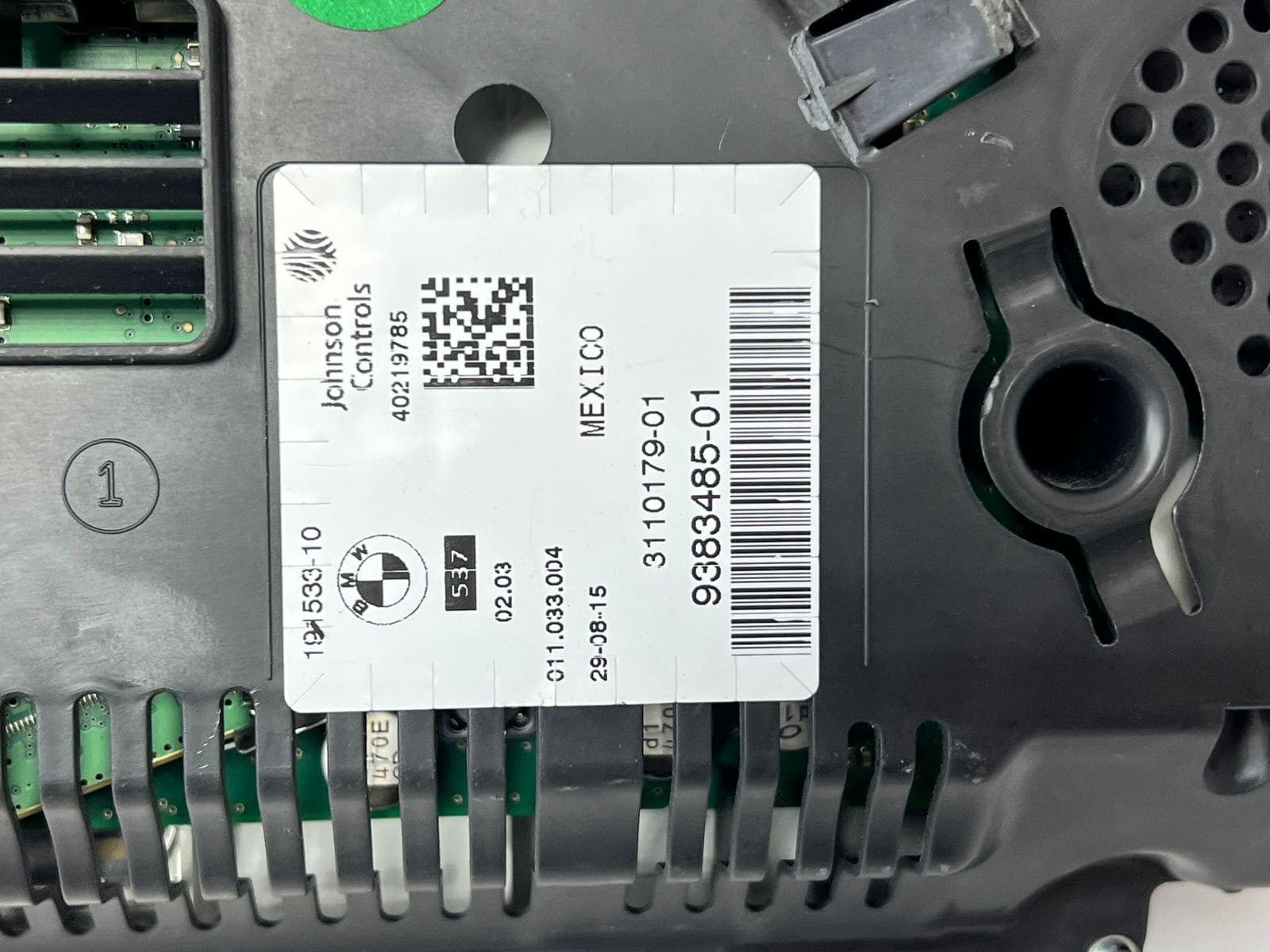 2011-2017 BMW X3 F25 Instrument Cluster SPEEDOMETER 9383485 OEM