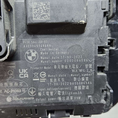 2022-2024 BMW X1 U11, X2 U10, X3 G45, Wireless Charging Tray 5A623B0
