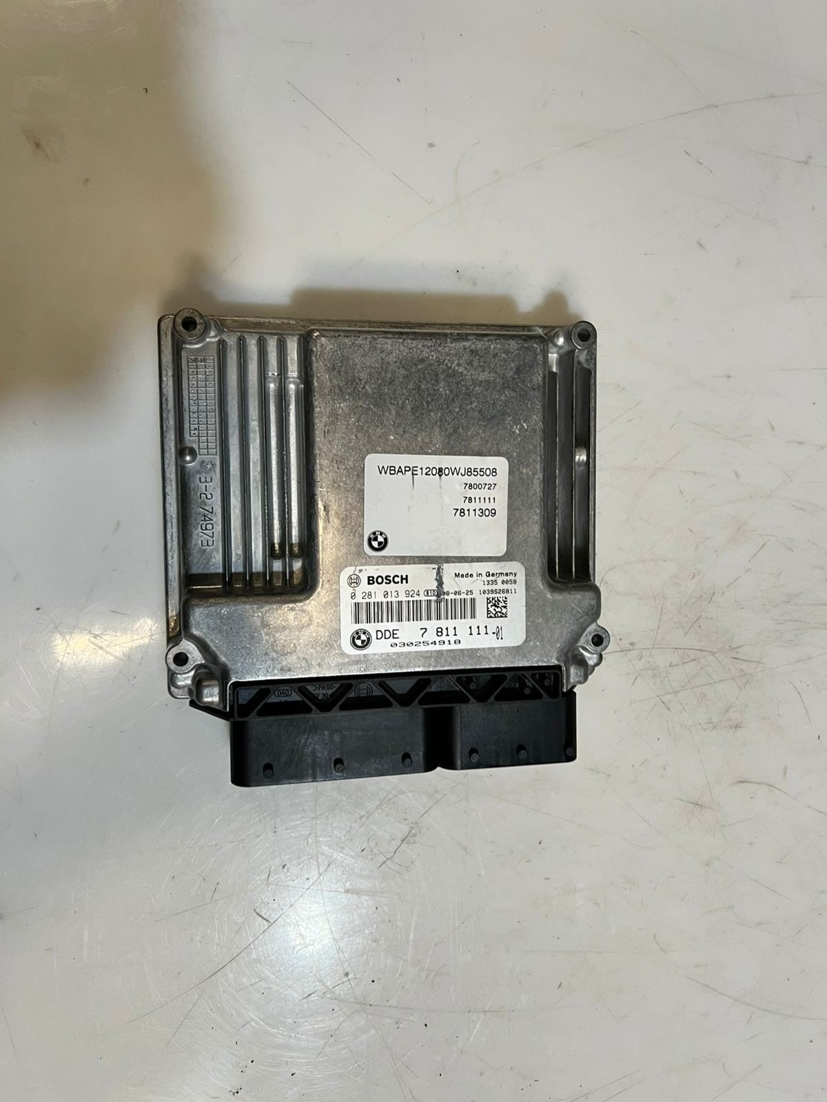2007-2010 BMW X3 E83 Engine Control Unit ECU SET DDE+EWS+1KEY 7811111 OEM