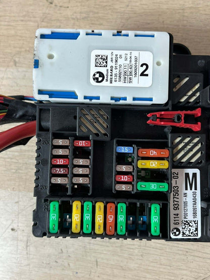 2015-2024 BMW 740i Power Distribution Box Rear 9377503 7 Series G11 G12 740i 750