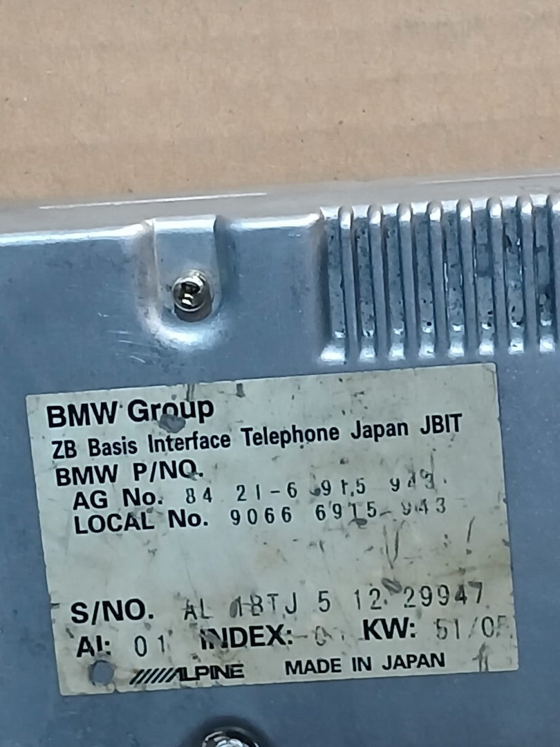 BMW E65 E66 E67 E83 E85 E86 7 X3 Z4'ies PHONE INTERFACE LUGGAGE MODULE  6915943