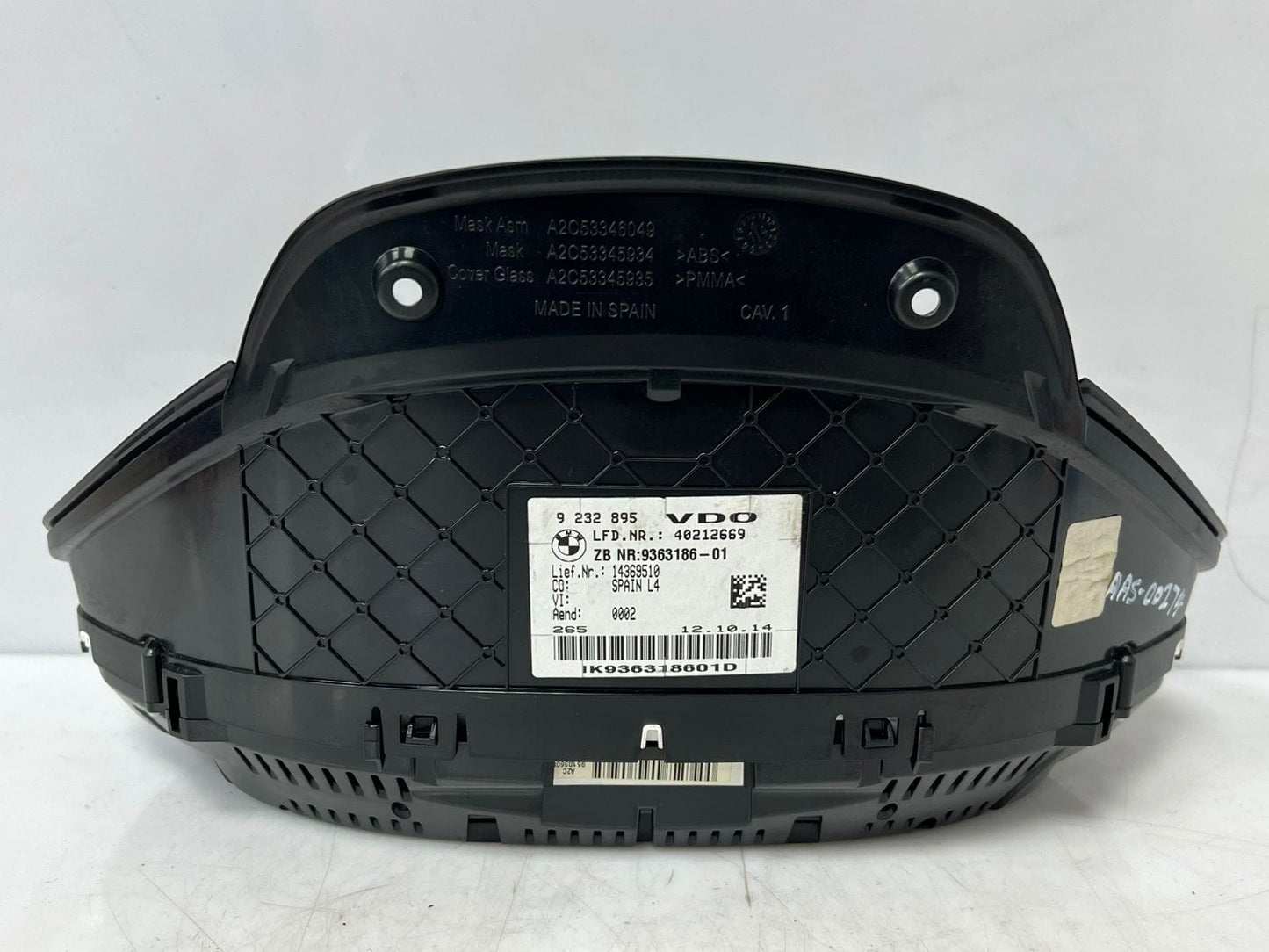 BMW F30 F31 F32 F33 3' 4' X1 F-series SPEEDOMETER Instrument Cluster 9363186 OEM