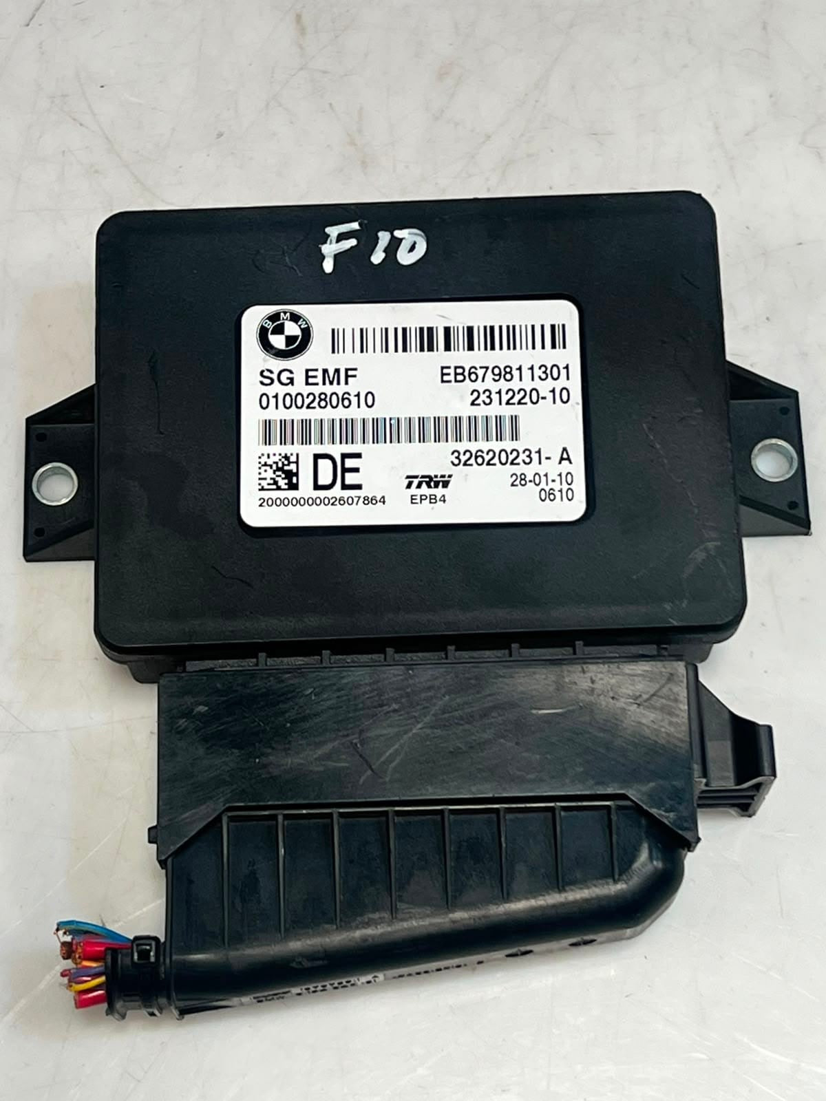 2010 BMW 5 Series F10 F11 Electric Parking Brake Control Module 6798113 OEM