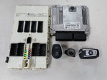 Bild in die Galerieansicht laden, BMW 320d N47N F30 2013 ENGINE CONTROL ECU KIT 8573259