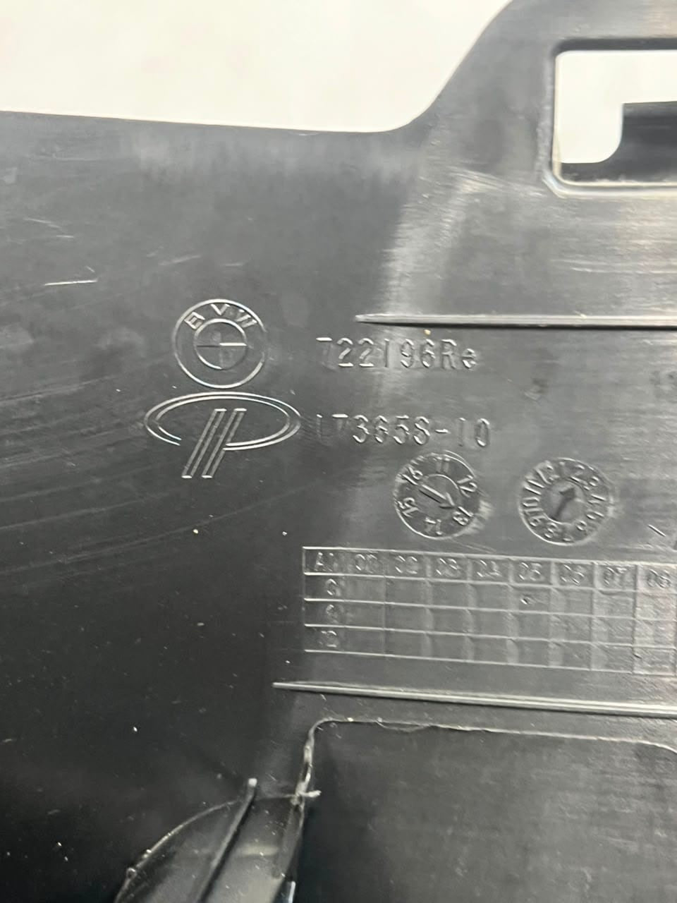 2012-2018 BMW 320i 3 Series F30 F31 F36 M3 F80 Footwell Trim Panel 722196R OEM