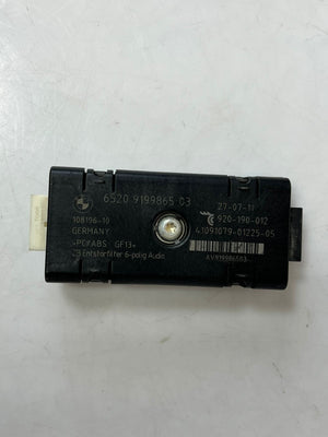 BMW 5 Series F07 and F11 Antenna Suppression Filter 9199865 OEM
