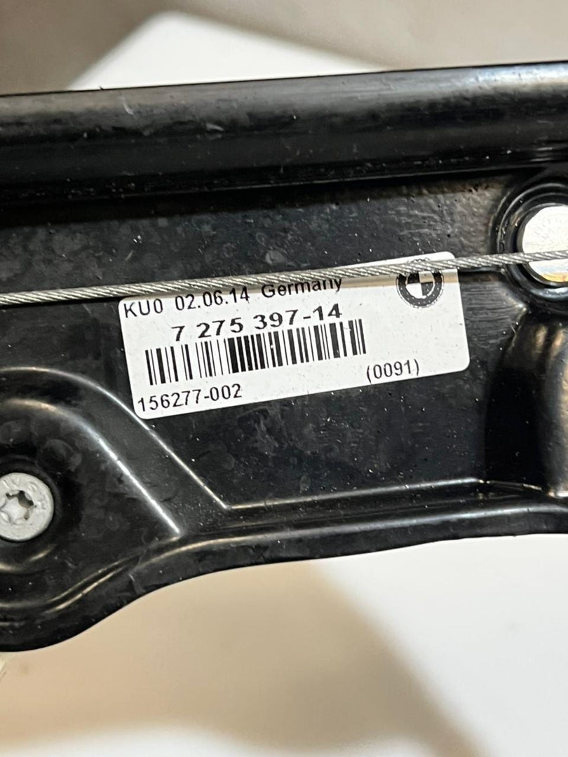 2012-2018 BMW 640i 6 Series F06 Window Regulator With Motor Front Left 7275397
