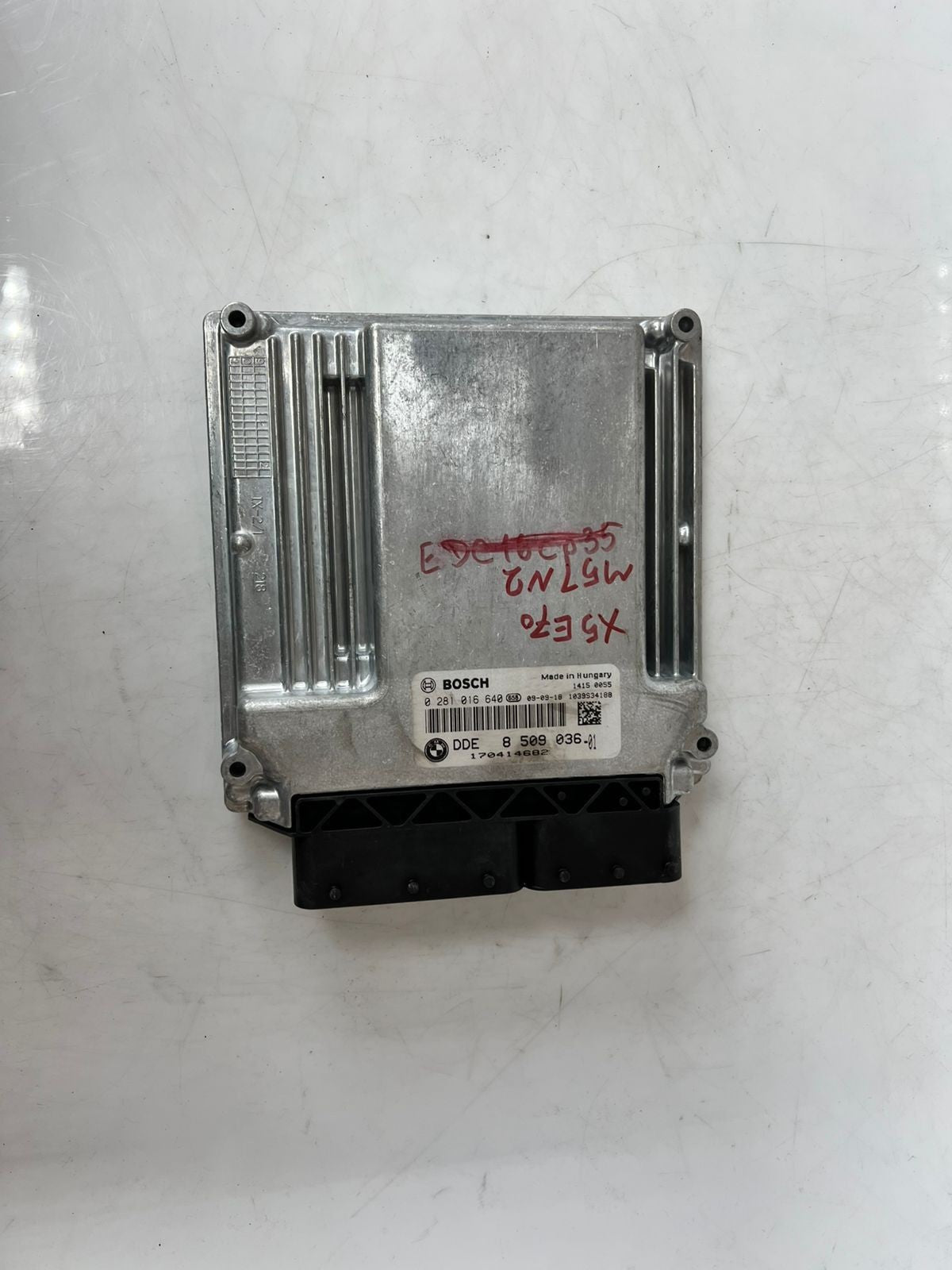 BMW X5 E70 M57N2 3.0 ENGINE CONTROL UNIT ECU SET DDE + CAS3 + 1KEY 8509036