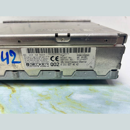 2003-2007 Mercedes-Benz W211 E-Class E320 Sound Amplifier A 211 827 46 42