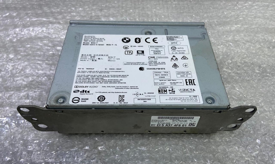 OEM BMW 3 G20 Radio Navigation Multimedia Head Unit 5A374F8 MGUF Harman 5A374F8