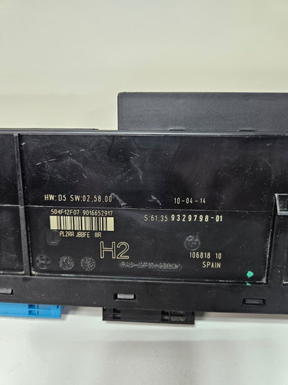 12-15 BMW E84 X1 Dash Body Control Junction Module Unit ECU 9329798 Oem