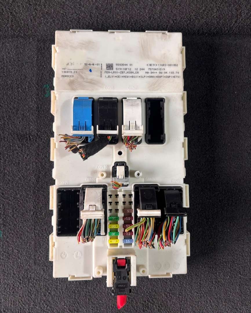 BMW HYBRID F10 F30 N55 ENGINE CONTROL UNIT  ECU KIT DME WITH KEY - 7649279