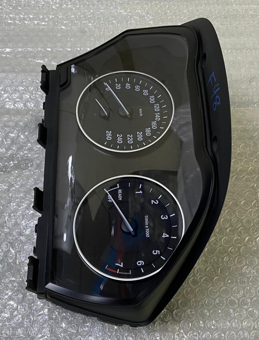 OEM BMW 2 F45 2017 F48 PETROL SPEEDOMETER INSTRUMENT PANEL CLUSTER 6843089 HUD