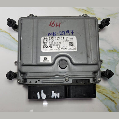 07-12 Mercedes W164 GL ML GLE ECU Engine Control Module Unit A273 1531491 OEM