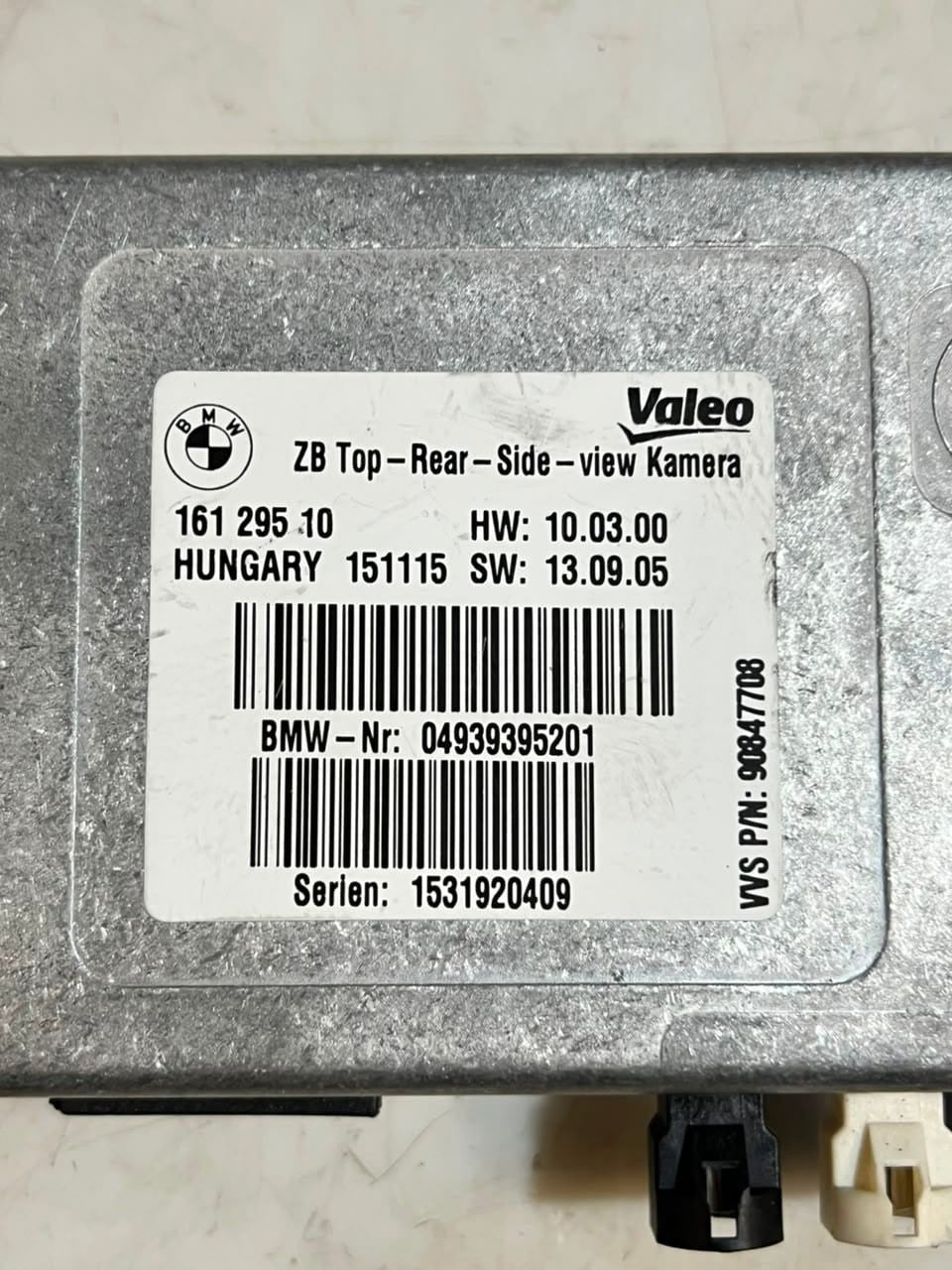 BMW 640i 6' 4' F06 F32 F30 Control Unit Top Rear Side View Module 9393952