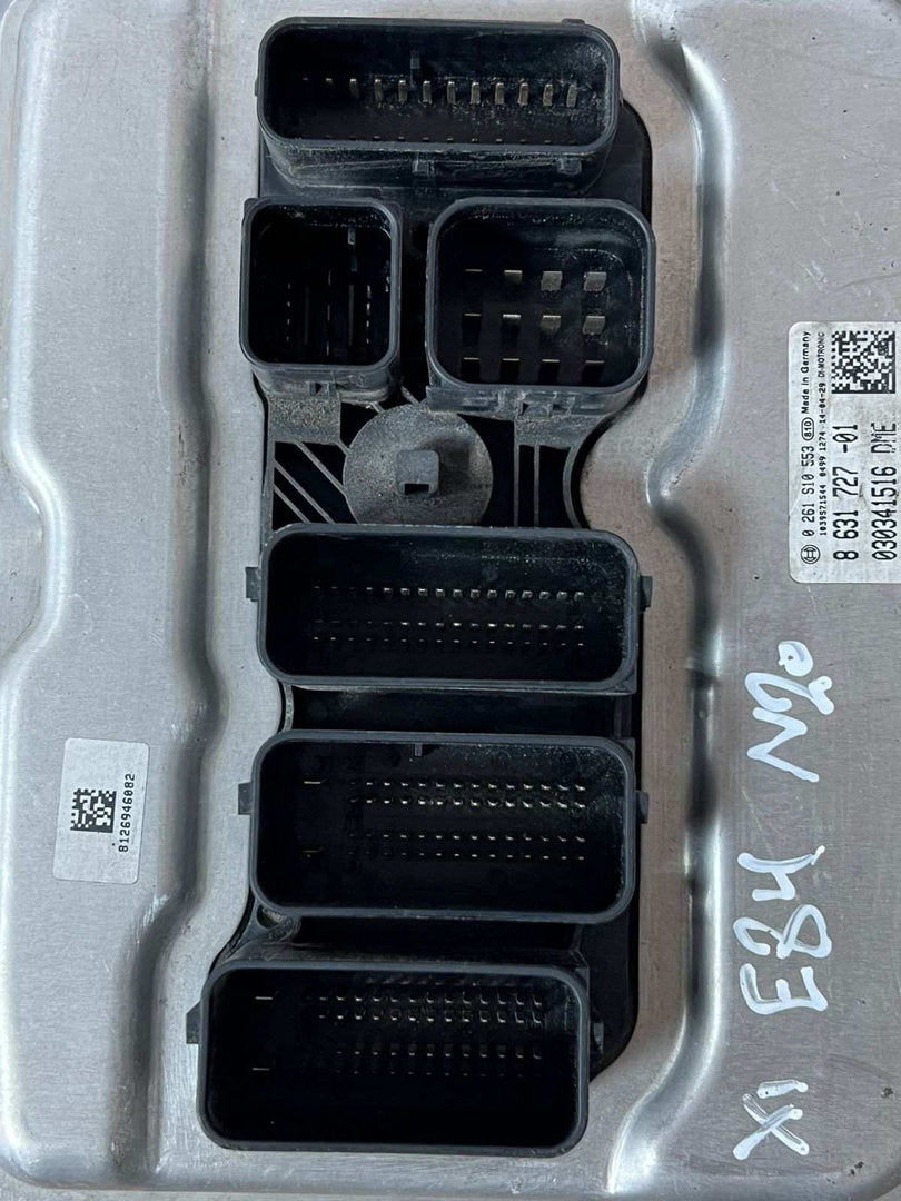 BMW X1 Series E84 N20 2014 Engine Control Unit ECU SET + CASE + KEY DME 8631727