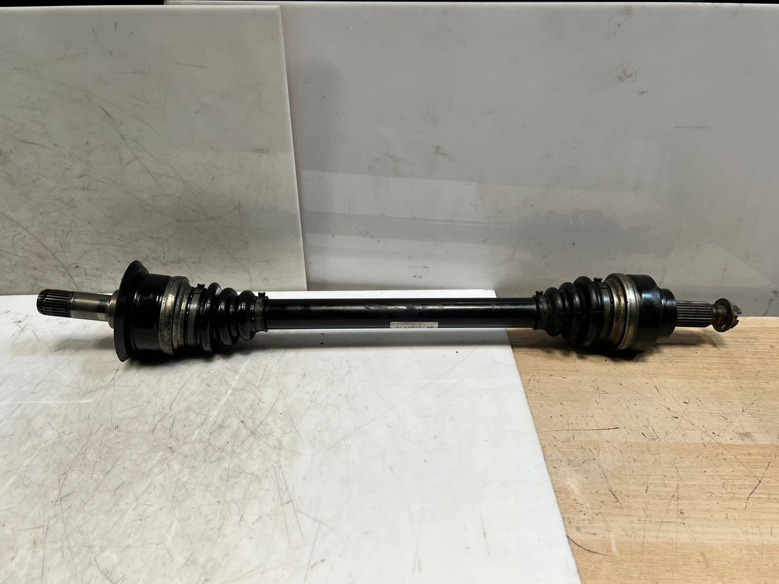 2013-2015 BMW 335i f30 Rear Left Axle Output Shaft 7597677