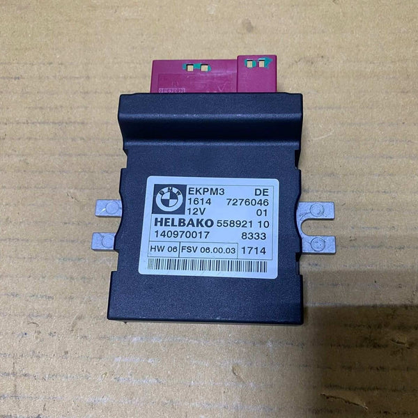 Genuine 2010-2013 BMW X5 Fuel Pump Control Module 7276046 E70 E90 E92 E60 E71 E8