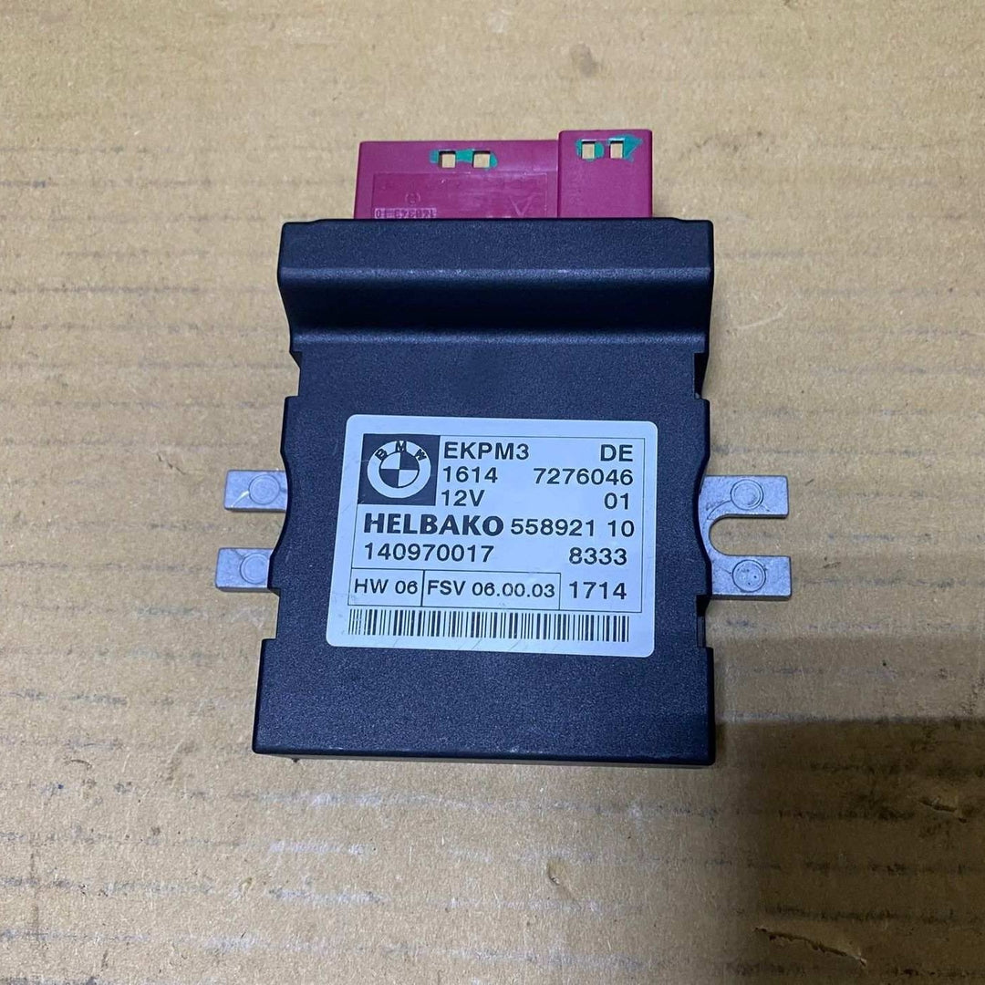 Genuine 2010-2013 BMW X5 Fuel Pump Control Module 7276046 E70 E90 E92 E60 E71 E8