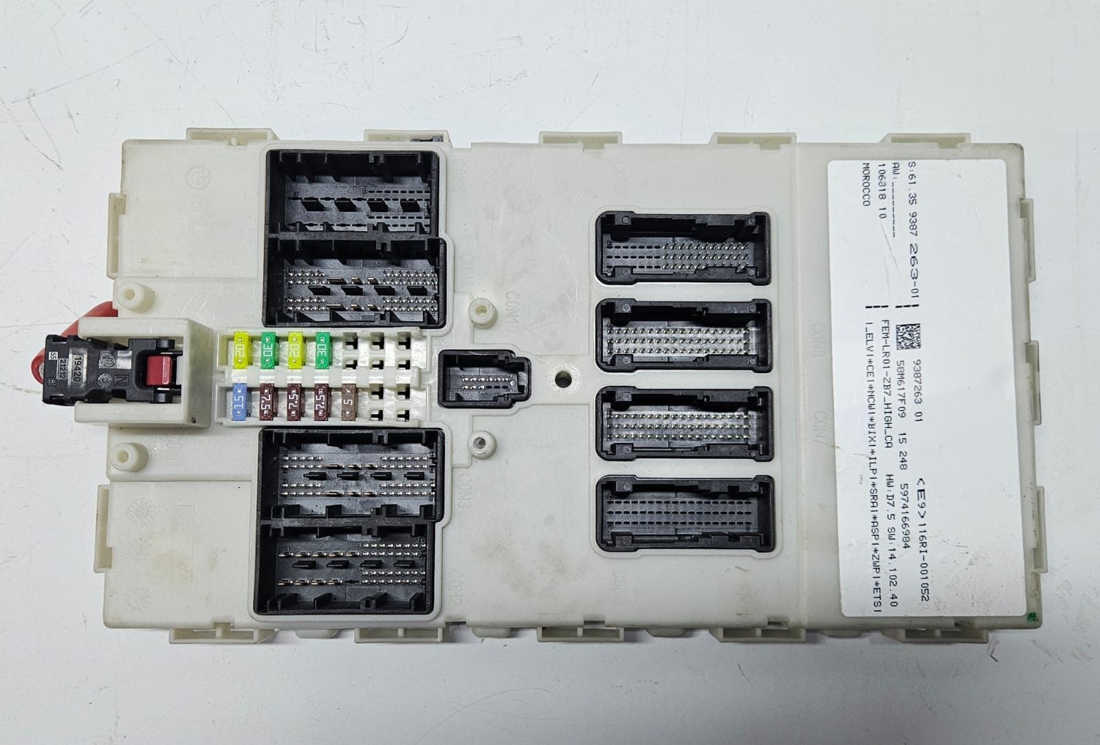 BMW 320i 328i 335i 428i 435i Front Electronic Control Module FEM OEM 9387263