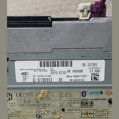 BMW 1 2 3 4 SERIES F2X F3X STEREO RECEIVER MULTMEDIA PLAYER HEAD UNIT - 9139913