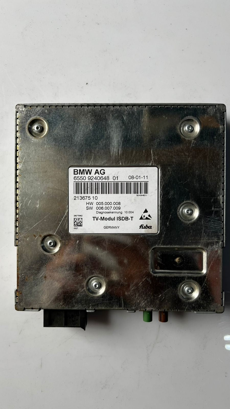BMW 3' 4' 5' F10 F11 F30 F31 F32 F80 M3  Tv Module Isdb-T 9240648