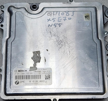 2011-2012 BMW X5 Engine Control Module 8618483 E70 E82 E88 E90 E92 E93 