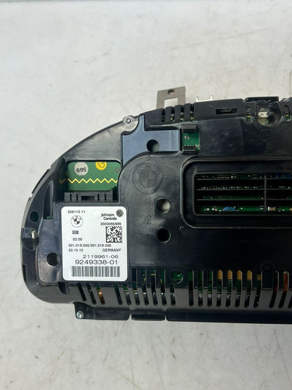 2011 BMW 528i 550i F10 SPEEDOMETER Instrument Cluster 9249338 OEM