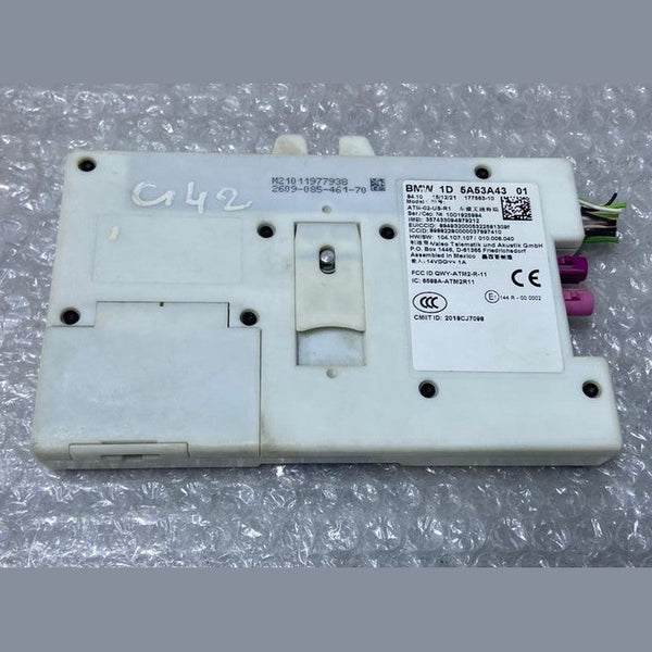 OEM BMW G42 TELEMATICS COMMUNICATION / ANTENNA CONTROL MODULE 1D 5A53A43