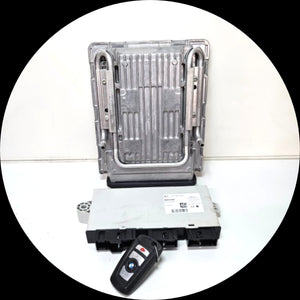 7633374-2008-2015 BMW 7 Series F01 F02 N63 Engine Control Unit MSD85 DME Key Set