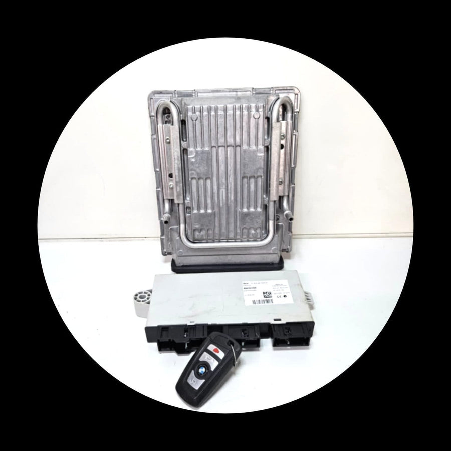 7633374-2008-2015 BMW 7 Series F01 F02 N63 Engine Control Unit MSD85 DME Key Set