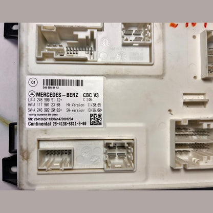 Mercedes-Benz Body Comfort Control Module A 246 9009112 W176 A Class, W246 B Cla