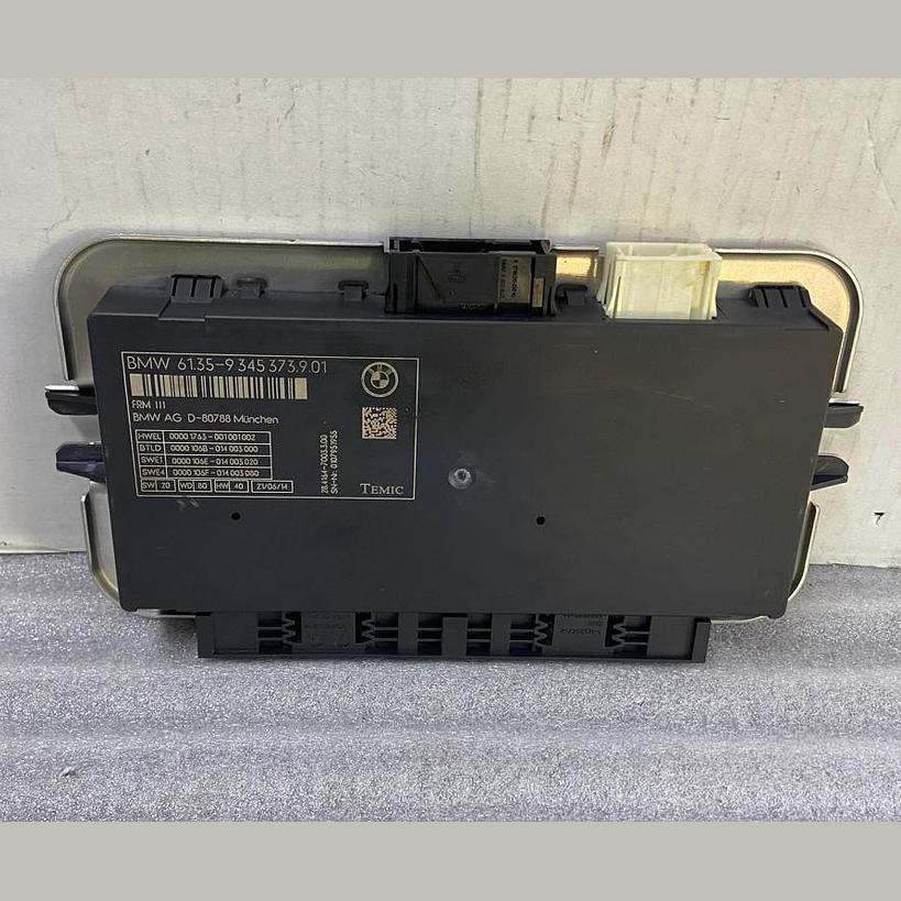 OEM BMW F10 Footwell Central Lock Gateway Control Module Unit FRM 9345373