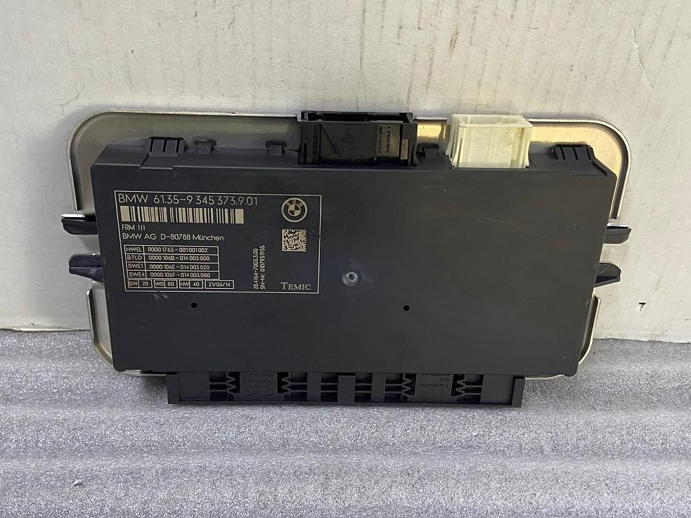 OEM BMW F10 Footwell Central Lock Gateway Control Module Unit FRM 9345373