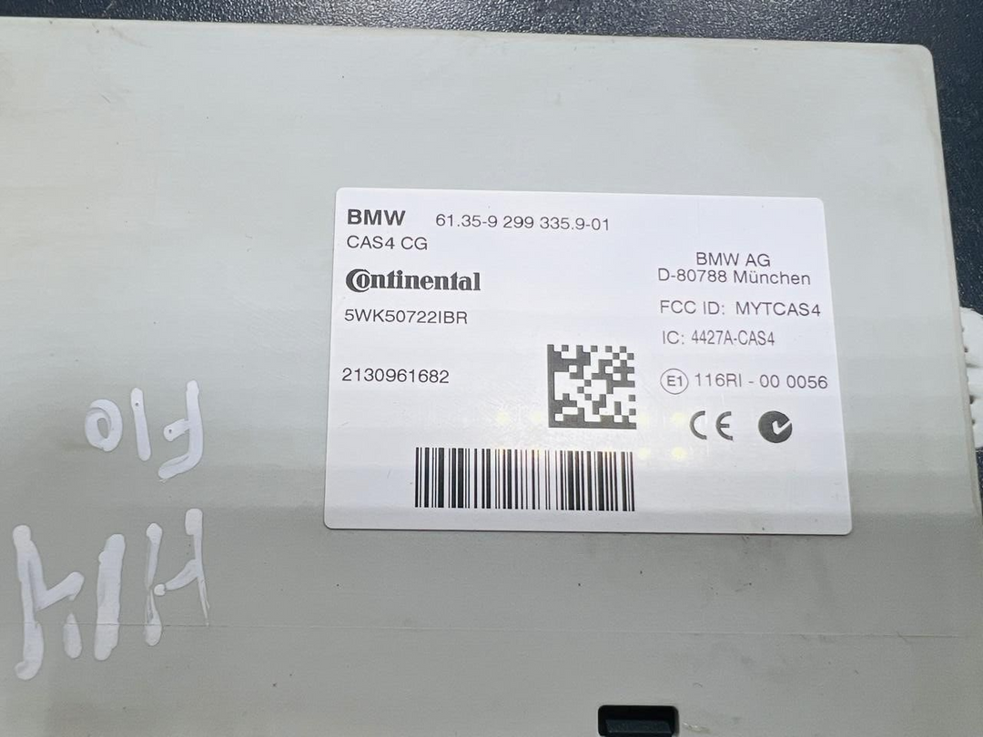 BMW 2013 520i F10 N20 ENGINE CONTROL COMPUTER ECU UNIT KIT DME 8606777