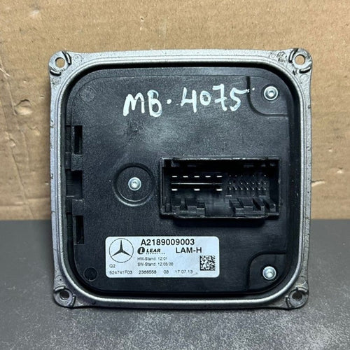 12-16 Mercedes W218 LED Headlight Voltage Regulator Ballast Module A218 9009003