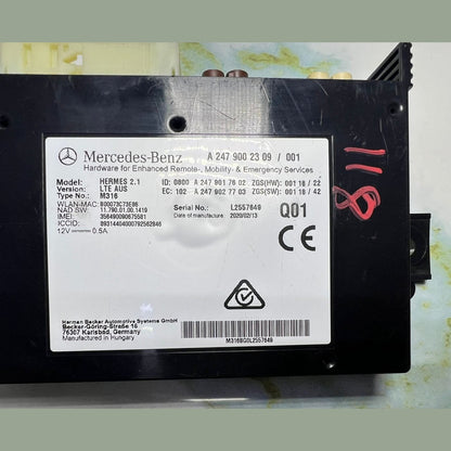 Mercedes W118 CLA Control Unit A2479002309 A-Class W177 and B-Class W247