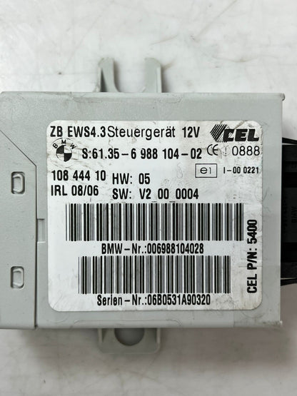 2004-2006 BMW M54 E46 ENGINE CONTROL UNIT ECU COMPLETE SET 7561382 OEM