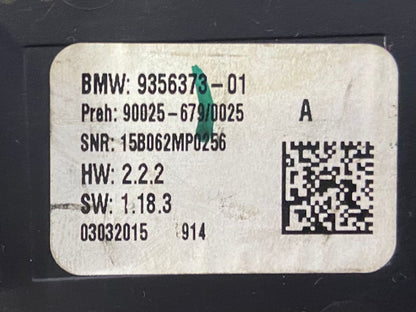 OEM BMW X5 X6 F15 F16 F85 F86 FRONT A/C HEATER TEMPERATURE CONTROL 9356373