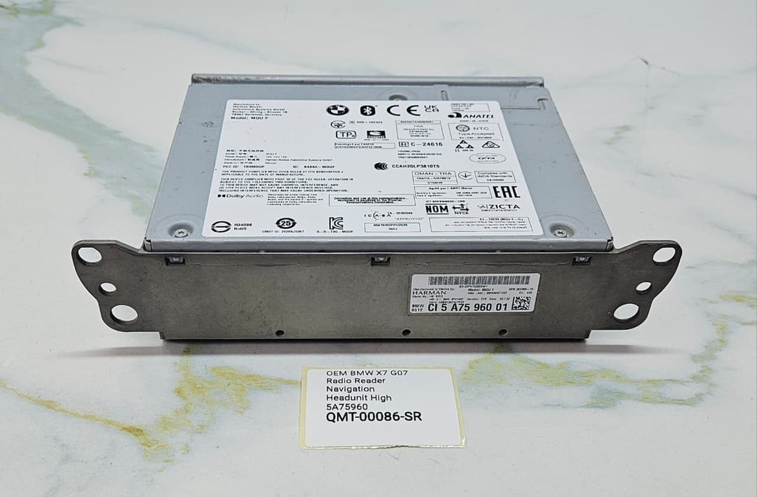 OEM BMW X7 G07 Radio Reader Navigation Headunit High 5A75960