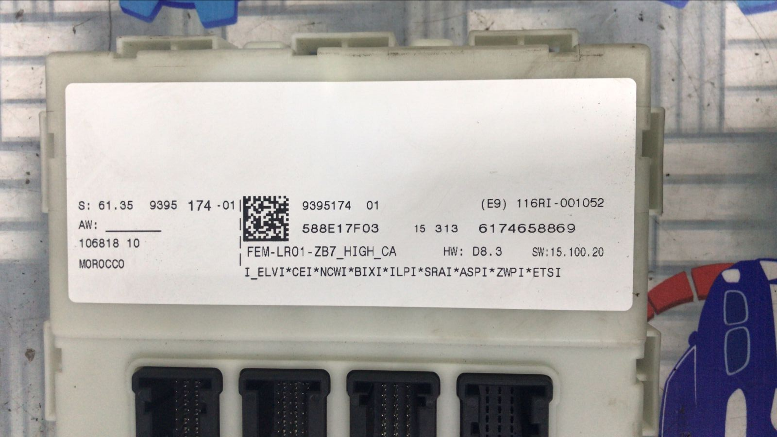 OEM BMW F20 B38 2016 ENGINE CONTROL UNIT ECU SET WITHOUT KEY 8663284 BOSCH