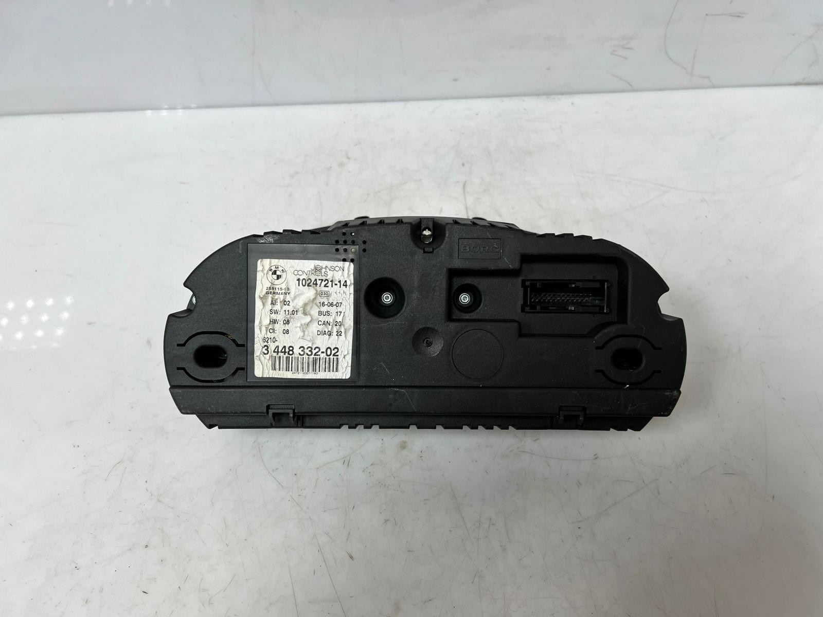 2007 BMW X3 E83 LCI N52 3.0si SPEEDOMEETER  Instrument Cluster 3448332 OEM