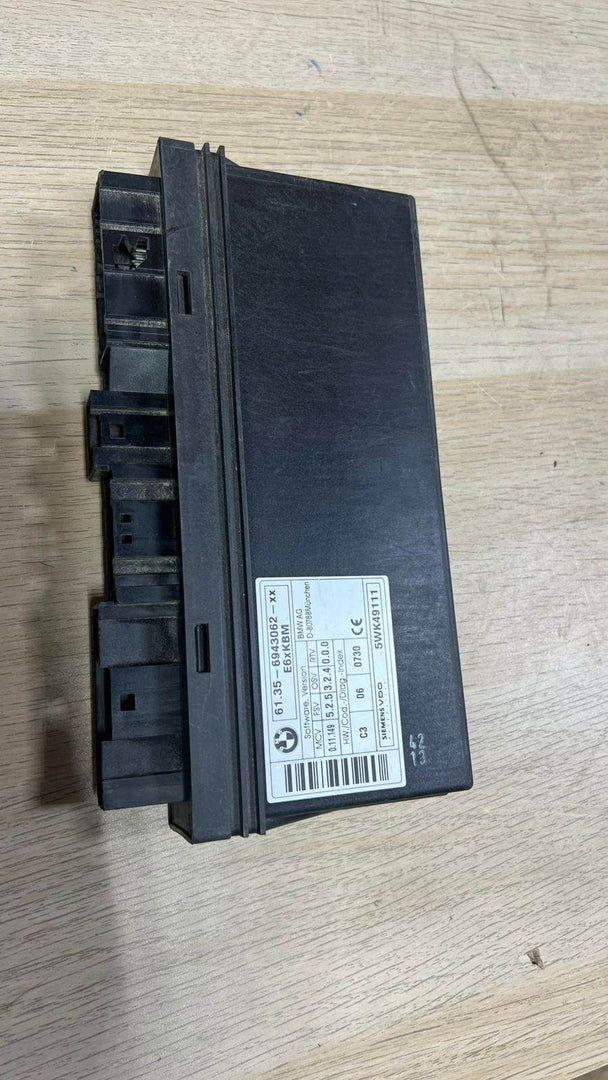 BMW Comfort Control Module 6943062  5 Series E60 E61, 6 Series E63 E64
