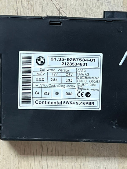 2012 BMW X1 E84 N20 Engine Control Unit ECU set +  cas3 + 2keys - 8603576