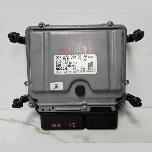 08-12 Mercedes W212 GLK Engine Control Module Unit ECM ECU A2729002100 OEM
