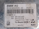Load image into Gallery viewer, BMW E90 E91 E70 E71 E89 3 X5 X6 Z4&#39;ies TV MODULE WITH VIDEO CARD ISDB-T  9240645
