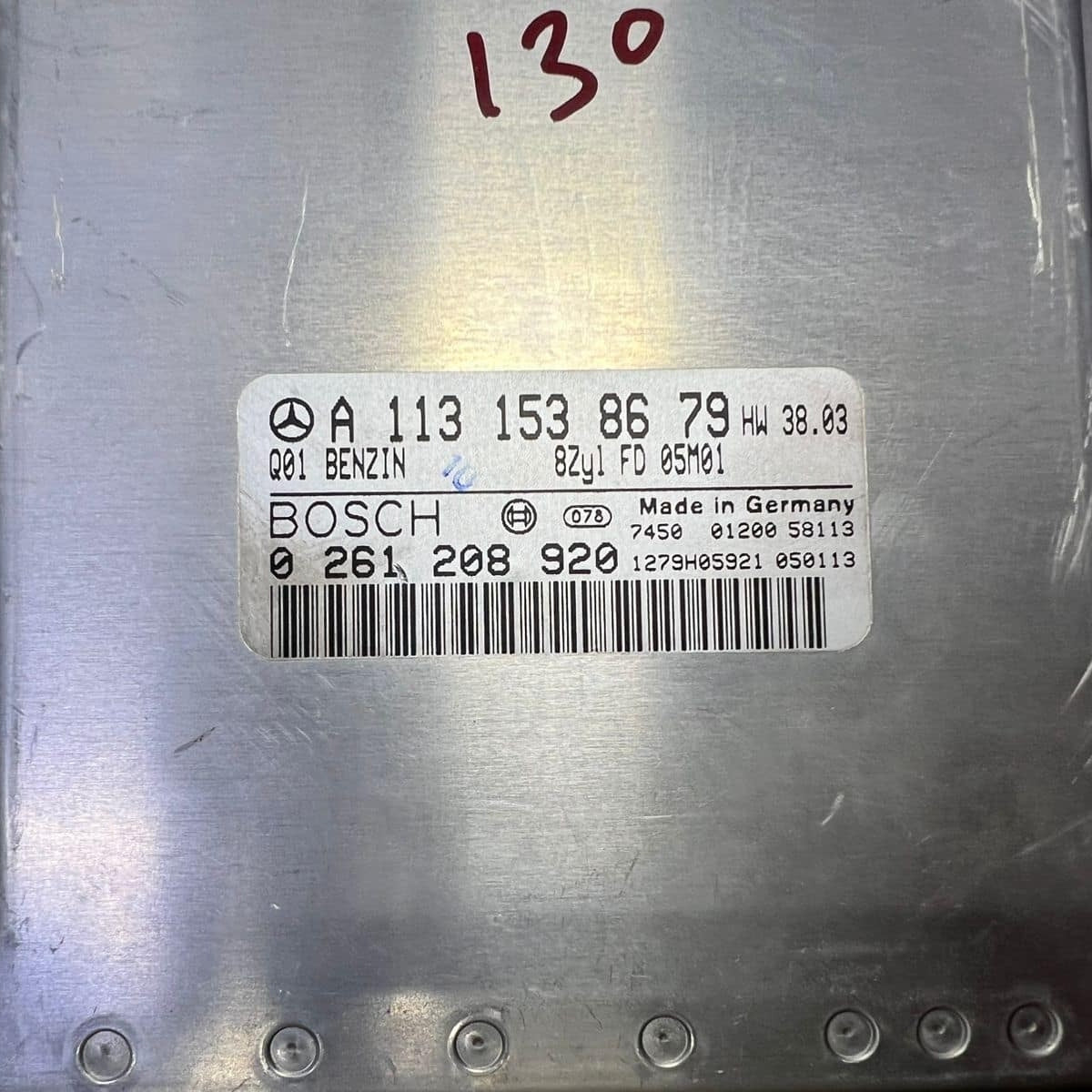 2003-2006 Mercedes-Benz S430 Engine Control Module A1131538679 W220 S500 SL500